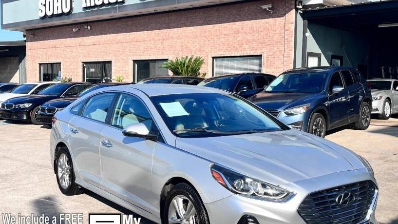 HYUNDAI SONATA 2019 5NPE34AF8KH735497 image