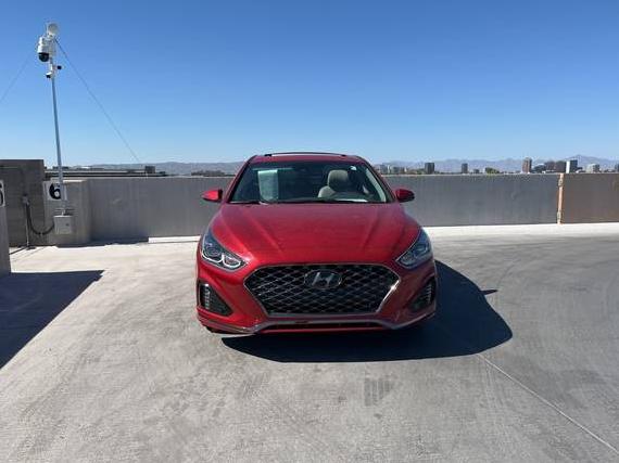 HYUNDAI SONATA 2019 5NPE34AF4KH763734 image