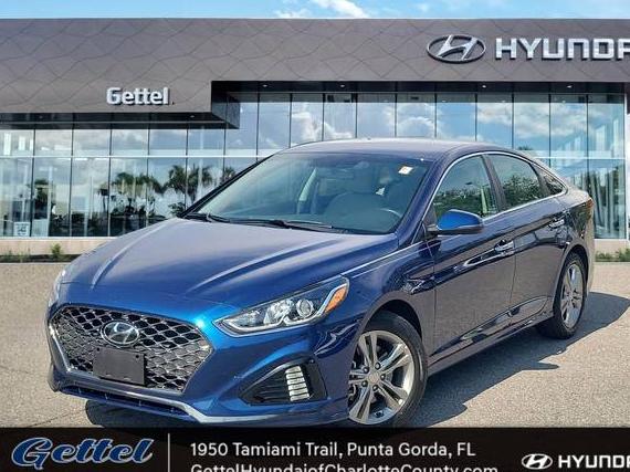 HYUNDAI SONATA 2019 5NPE34AF2KH790561 image