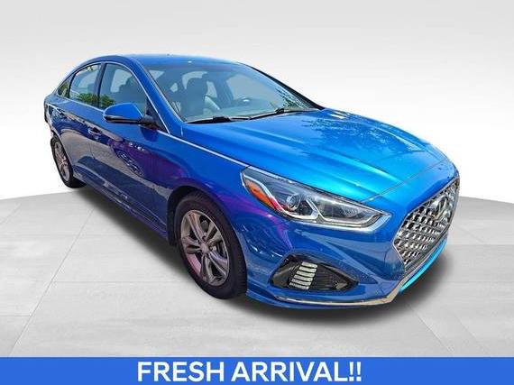 HYUNDAI SONATA 2019 5NPE34AF4KH769436 image