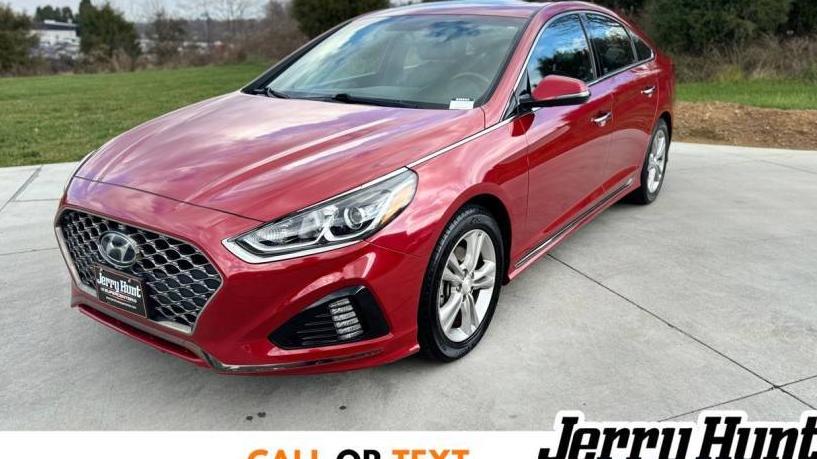 HYUNDAI SONATA 2018 5NPE34AF5JH623707 image