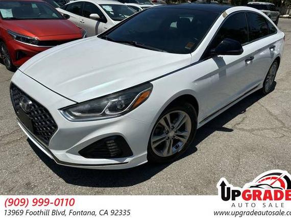 HYUNDAI SONATA 2018 5NPE34AF7JH628925 image