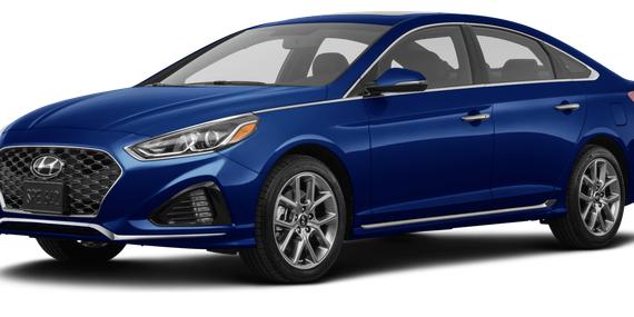HYUNDAI SONATA 2018 5NPE34AF4JH713740 image