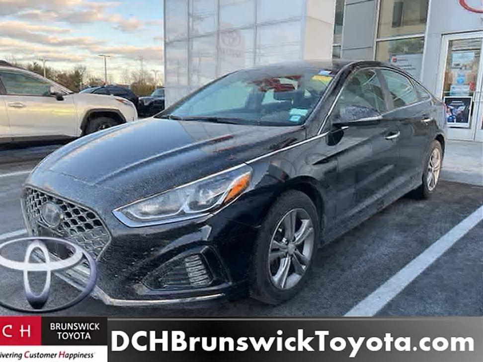 HYUNDAI SONATA 2018 5NPE34AF9JH699348 image