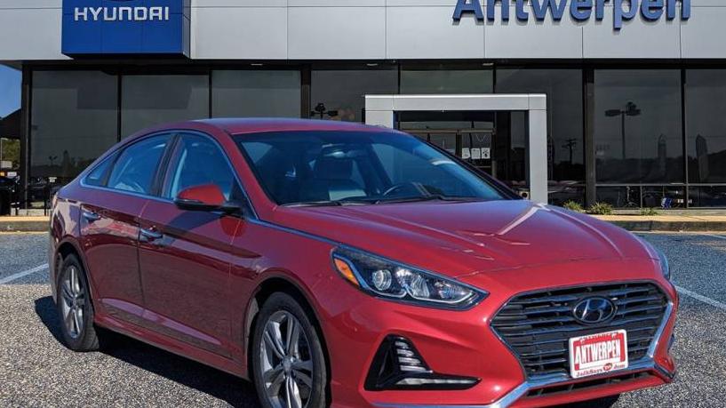 HYUNDAI SONATA 2018 5NPE34AF0JH668666 image