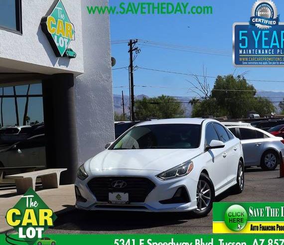 HYUNDAI SONATA 2018 5NPE24AA9JH705639 image