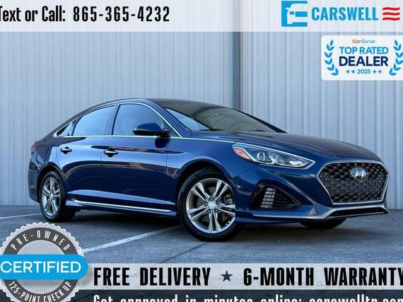 HYUNDAI SONATA 2018 5NPE34AF5JH701001 image