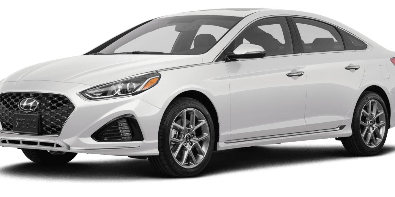 HYUNDAI SONATA 2018 5NPE34AF6JH701640 image