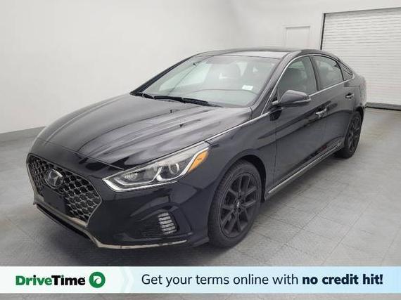 HYUNDAI SONATA 2018 5NPE34AB7JH648265 image