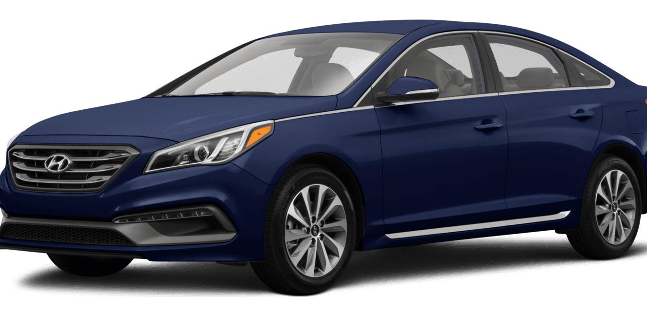 HYUNDAI SONATA 2018 5NPE34AF9JH661568 image