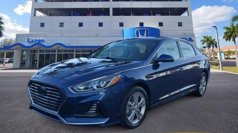 HYUNDAI SONATA 2018 5NPE34AF9JH637884 image