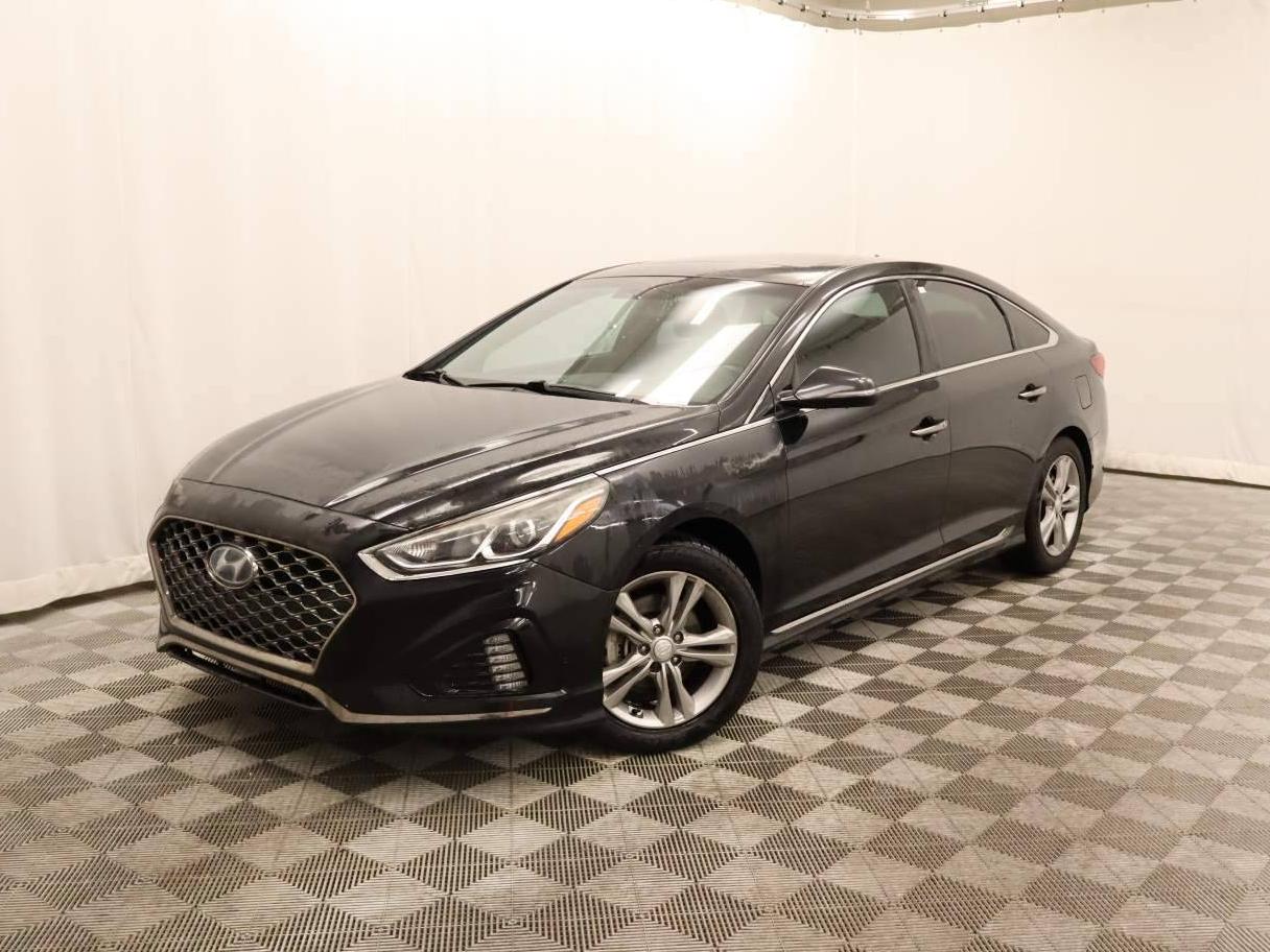 HYUNDAI SONATA 2018 5NPE34AF9JH615769 image