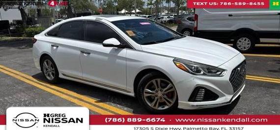HYUNDAI SONATA 2018 5NPE34AF4JH675149 image