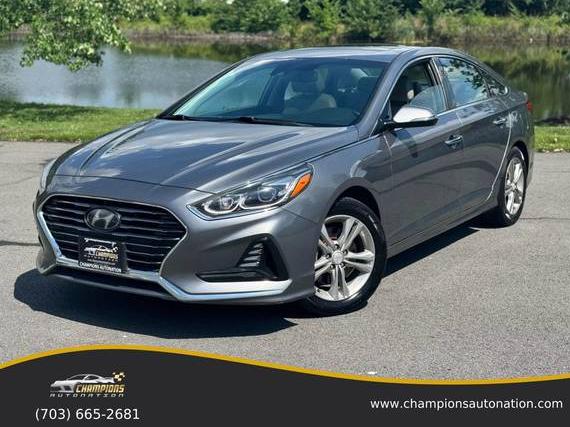 HYUNDAI SONATA 2018 5NPE34AF5JH678139 image