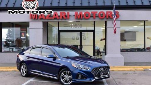 HYUNDAI SONATA 2018 5NPE34AFXJH665693 image