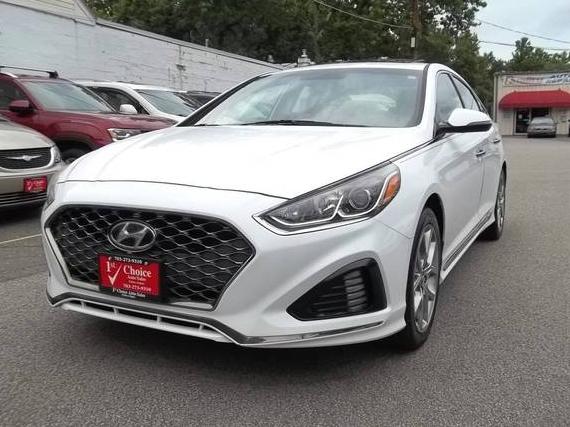 HYUNDAI SONATA 2018 5NPE34AB4JH672118 image