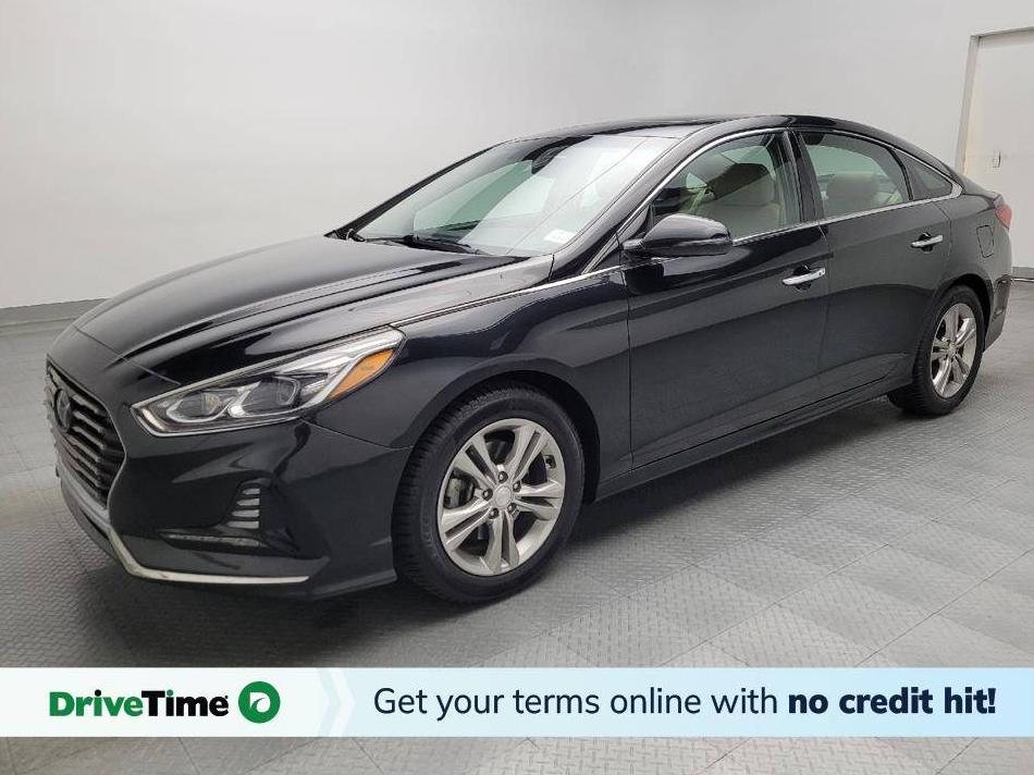 HYUNDAI SONATA 2018 5NPE34AF0JH651205 image