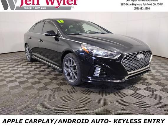 HYUNDAI SONATA 2018 5NPE34AB4JH665430 image