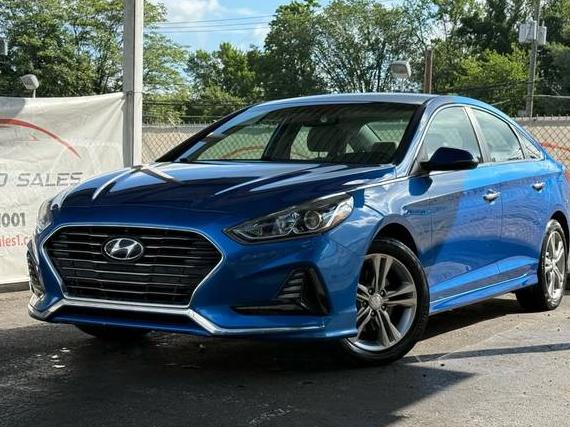 HYUNDAI SONATA 2018 5NPE34AF7JH597465 image