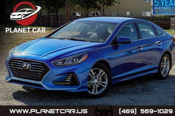 HYUNDAI SONATA 2018 5NPE34AF4JH647111 image