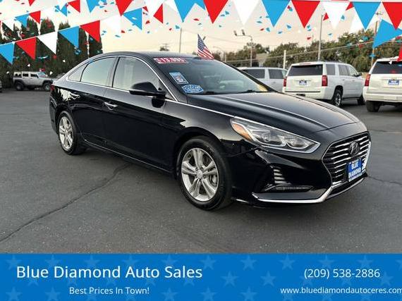 HYUNDAI SONATA 2018 5NPE34AF8JH685330 image