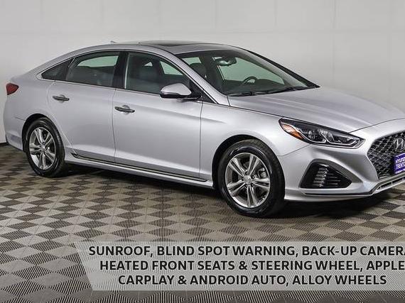 HYUNDAI SONATA 2018 5NPE34AF3JH717987 image