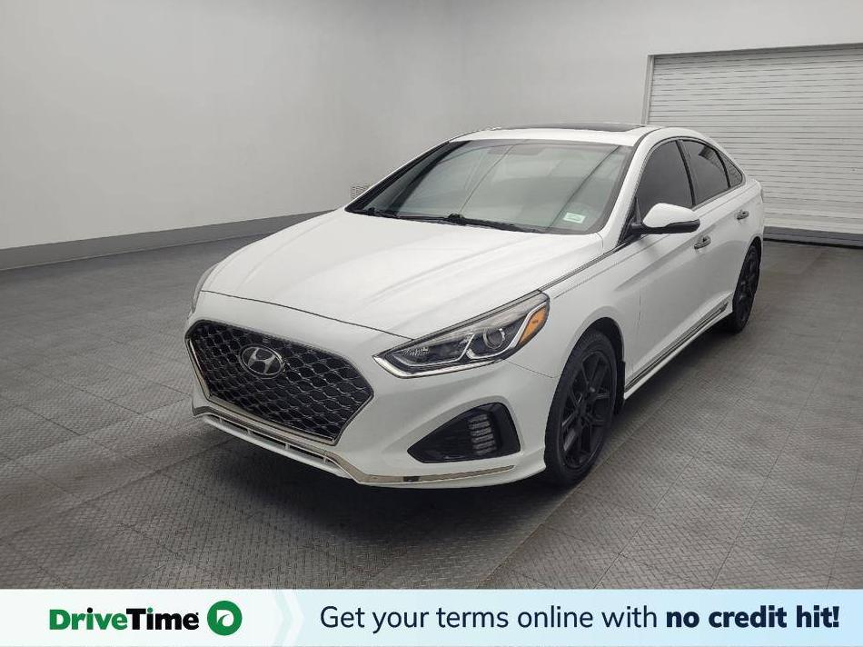 HYUNDAI SONATA 2018 5NPE34AB9JH694373 image