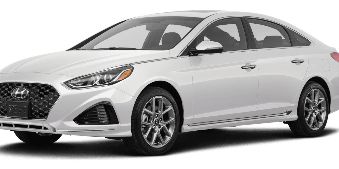 HYUNDAI SONATA 2018 5NPE34AF4JH720462 image