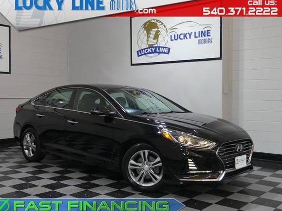 HYUNDAI SONATA 2018 5NPE34AF8JH610451 image