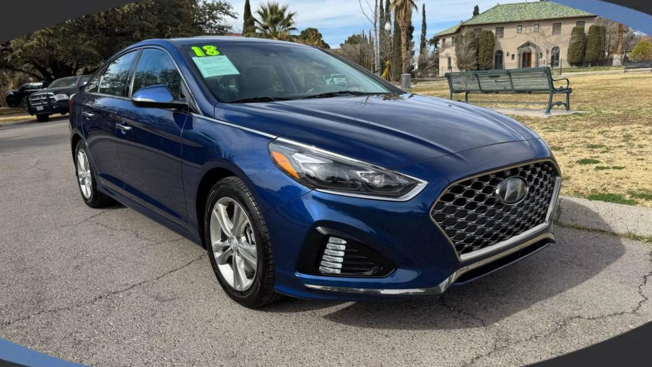 HYUNDAI SONATA 2018 5NPE34AF2JH705197 image