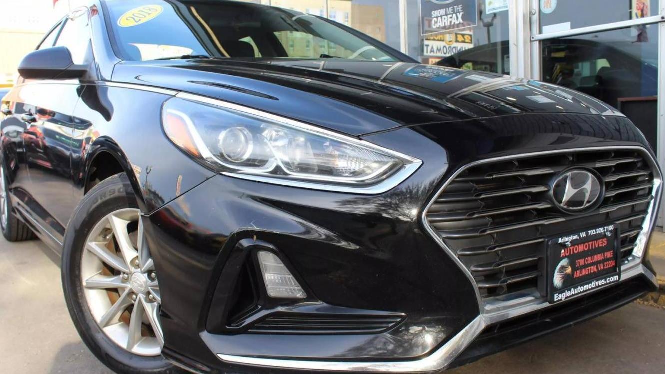 HYUNDAI SONATA 2018 5NPE24AF0JH707842 image