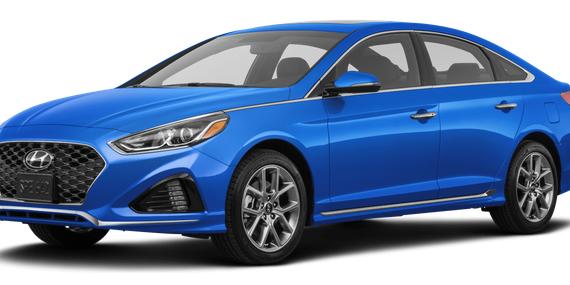 HYUNDAI SONATA 2018 5NPE34AF1JH719818 image