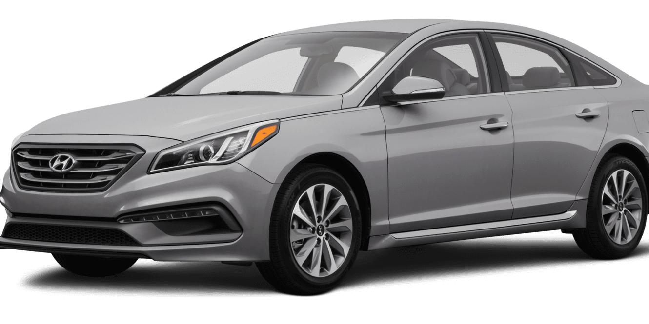 HYUNDAI SONATA 2018 5NPE34AF4JH681260 image