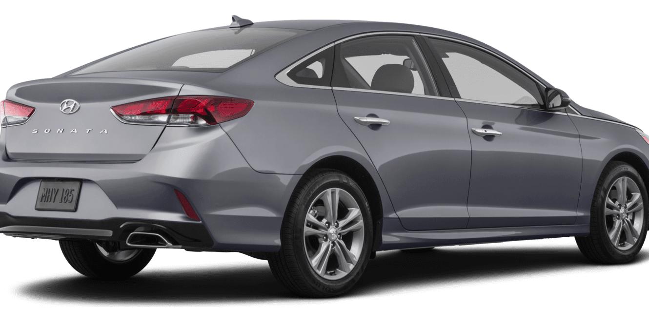 HYUNDAI SONATA 2018 5NPE34AF2JH648130 image