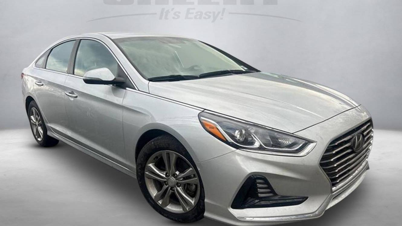 HYUNDAI SONATA 2018 5NPE34AF4JH687575 image