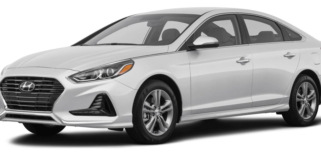 HYUNDAI SONATA 2018 5NPE34AF4JH696390 image