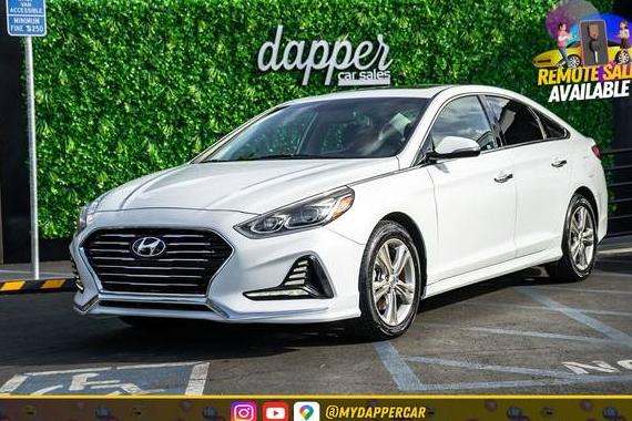HYUNDAI SONATA 2018 5NPE34AF2JH695870 image