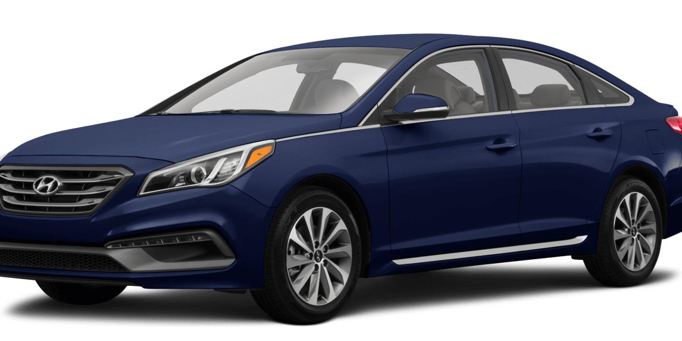 HYUNDAI SONATA 2018 5NPE34AF5JH624775 image