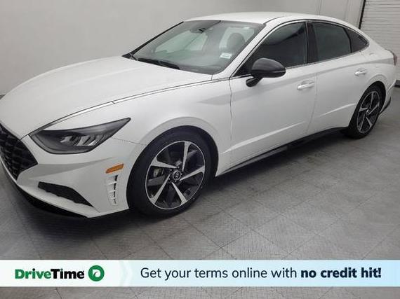 HYUNDAI SONATA 2021 5NPEJ4J27MH111048 image