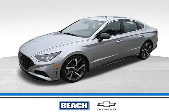 HYUNDAI SONATA 2021 5NPEJ4J20MH107777 image