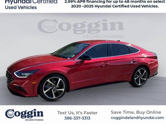 HYUNDAI SONATA 2021 5NPEJ4J29MH090641 image