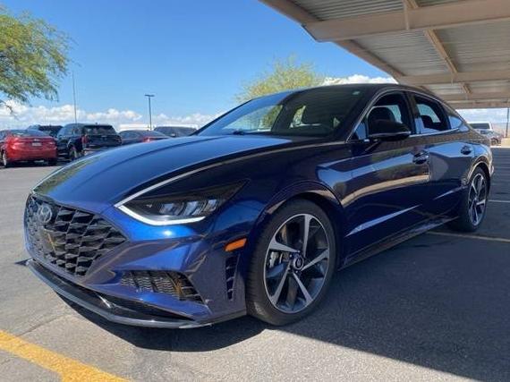 HYUNDAI SONATA 2021 5NPEJ4J25MH107337 image