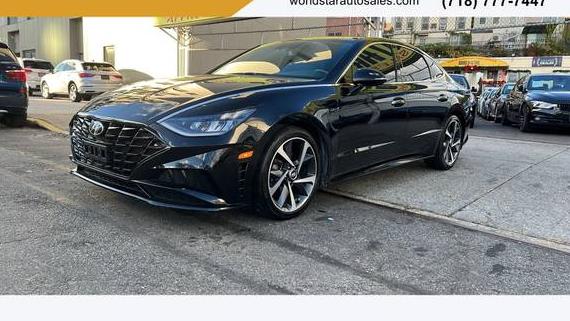 HYUNDAI SONATA 2021 5NPEJ4J25MH090569 image