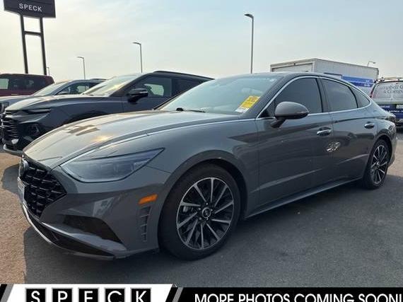 HYUNDAI SONATA 2021 5NPEH4J27MH091038 image
