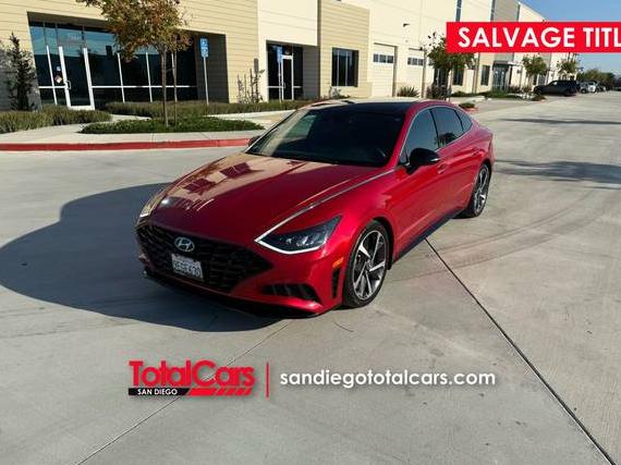 HYUNDAI SONATA 2021 5NPEJ4J27MH085129 image