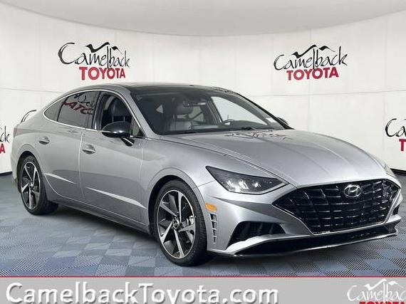 HYUNDAI SONATA 2021 5NPEJ4J24MH117924 image