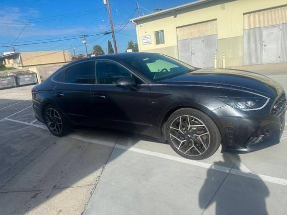 HYUNDAI SONATA 2021 5NPEK4JC3MH125776 image