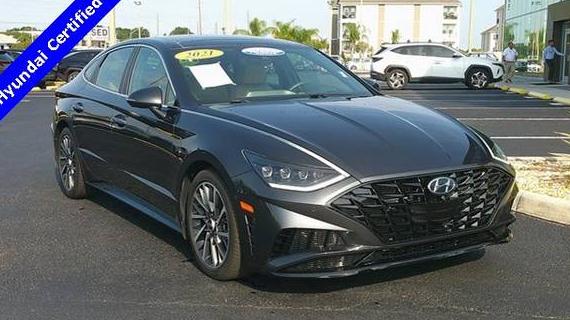 HYUNDAI SONATA 2021 5NPEH4J20MH122002 image