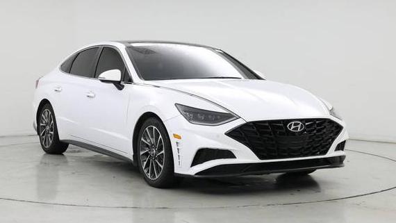 HYUNDAI SONATA 2021 5NPEH4J23MH107977 image