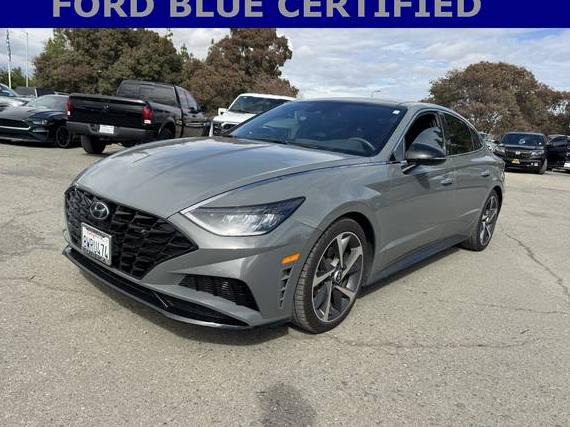 HYUNDAI SONATA 2021 5NPEJ4J26MH122199 image